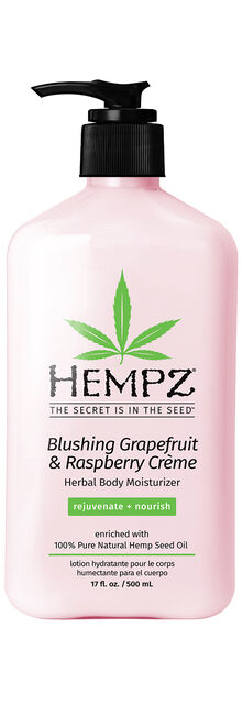 Hempz Blushing Grapefruit and Raspberry Creme Herbal Body Moisturizer Hempz Blushing Grapefruit and Raspberry Creme Herbal Body Moisturizer